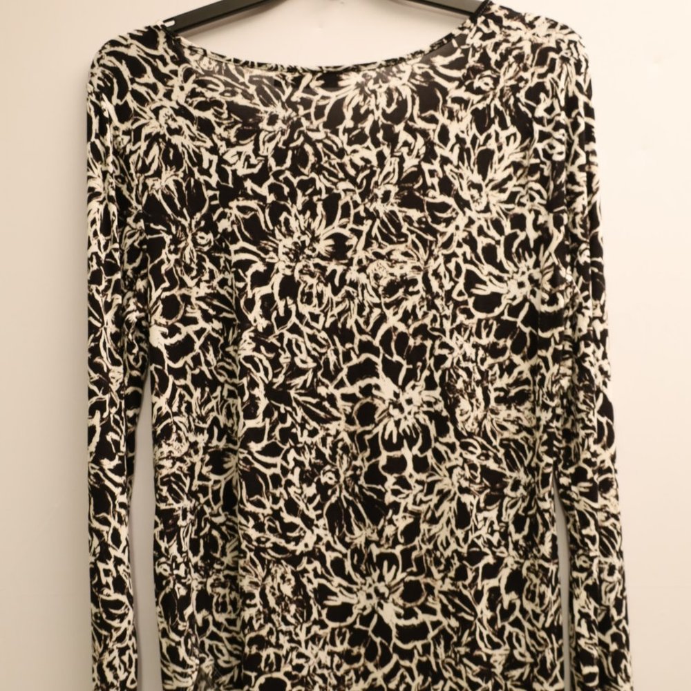 Apt.9 Stretchy printed top